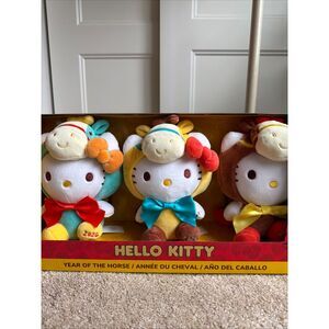 2026 Hello Kitty Year of the Horse Sanrio Plushies